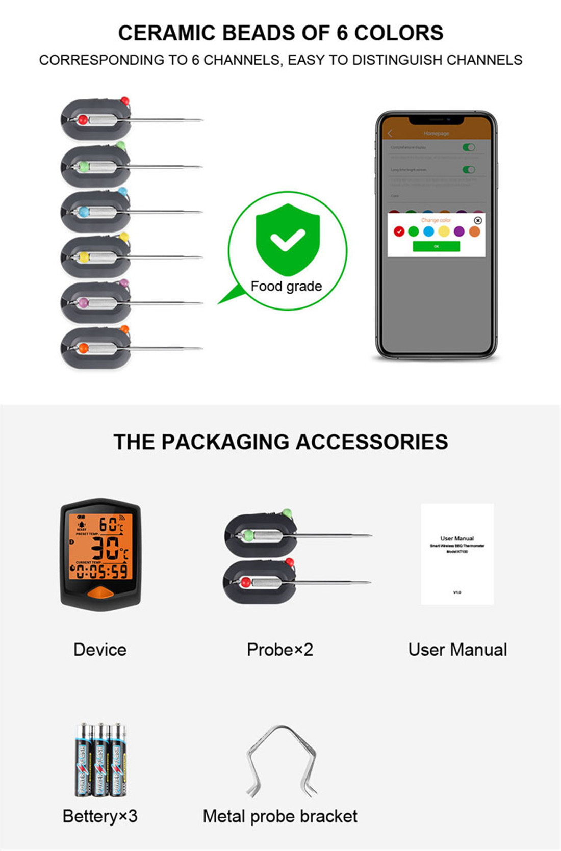 BBQ THERMOMETER(KT00)