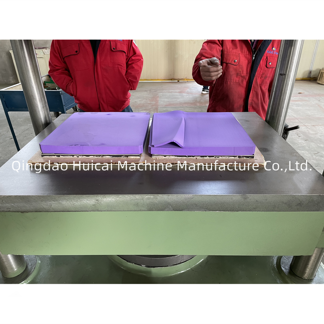 1000 KG Weight Hydraulic Powder Puff Press Machine for Beauty Product Manufacturing