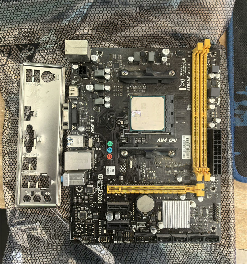 Customized A320MH for biostar AM4 DDR4 64G SATA3*4 USB3.1 M-ATX Desktop A320 Motherboard High Quality Fast Ship