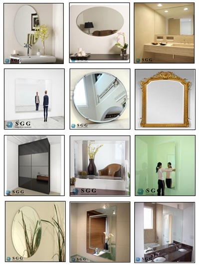 5mm sandblasted silver mirror (2mm,3mm 4mm,5mm,6mm)