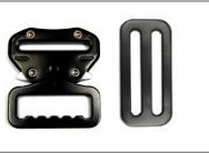 JS-4029 Steel Buckles Black Color quick release buckle for fall protection as well as bags and luggages