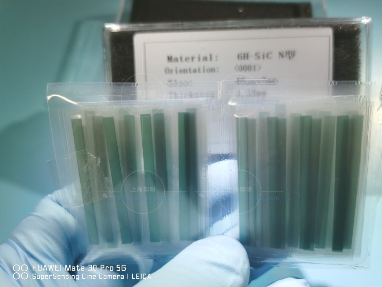 customized size 5x5 10x10mm size 4h-n 6h-semi sic wafers chips
