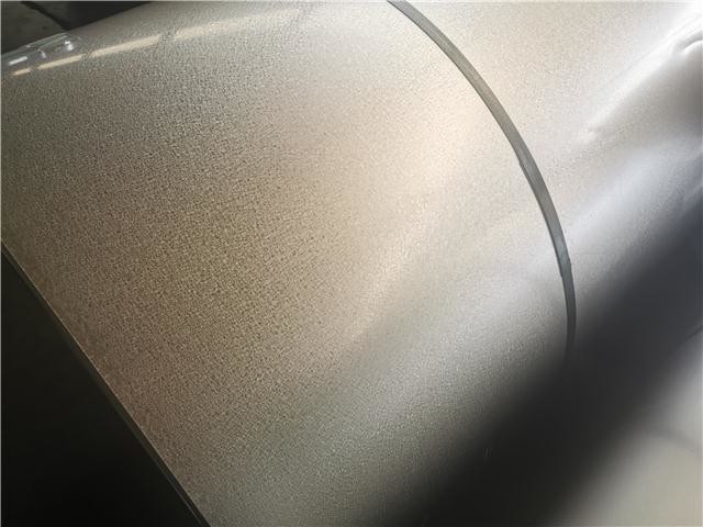 55% Aluminum Zinc Alloy Coated Steel Galvalume Coil 0.35x1220mm Anti-Finger Print Chromated 6+ Unoiled