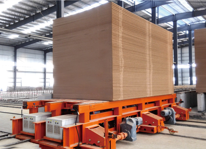 Continuously Operating Pressing Particle Board Line Production