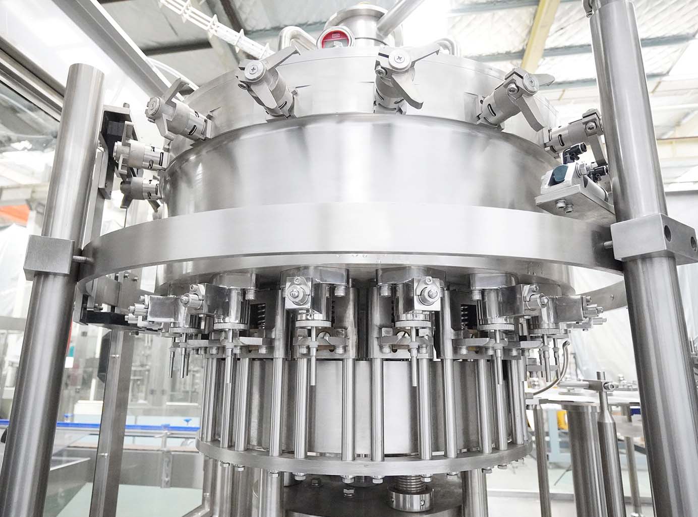 2000BPH Carbonated Soft Drink Filling Machine High Productivity