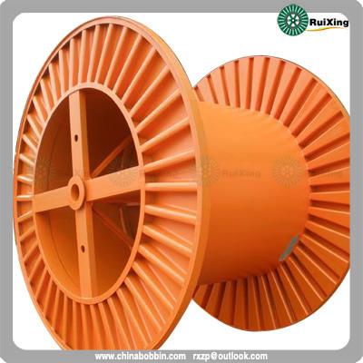 Big steel corrugated spool for cable machine Corrugated steel spool for wire