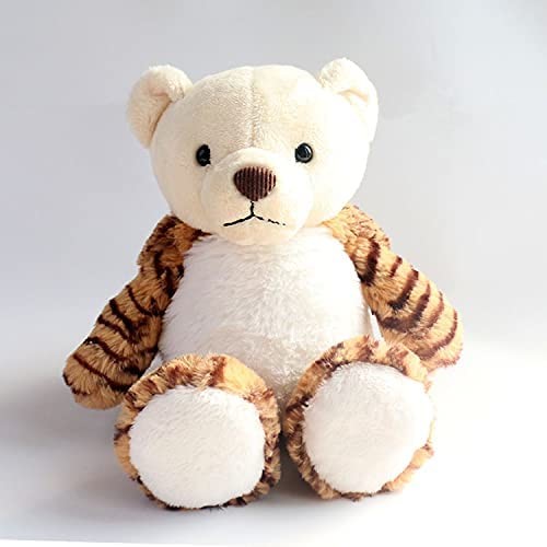 ISO9001 Short Plush Teddy Bear With Detachable Lion Hat