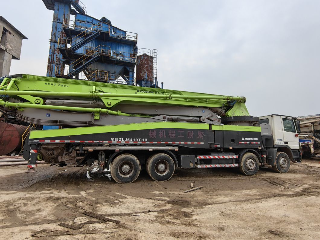 2013 Zoomliom 52m Concrete Boom Pump in Stock Good Price