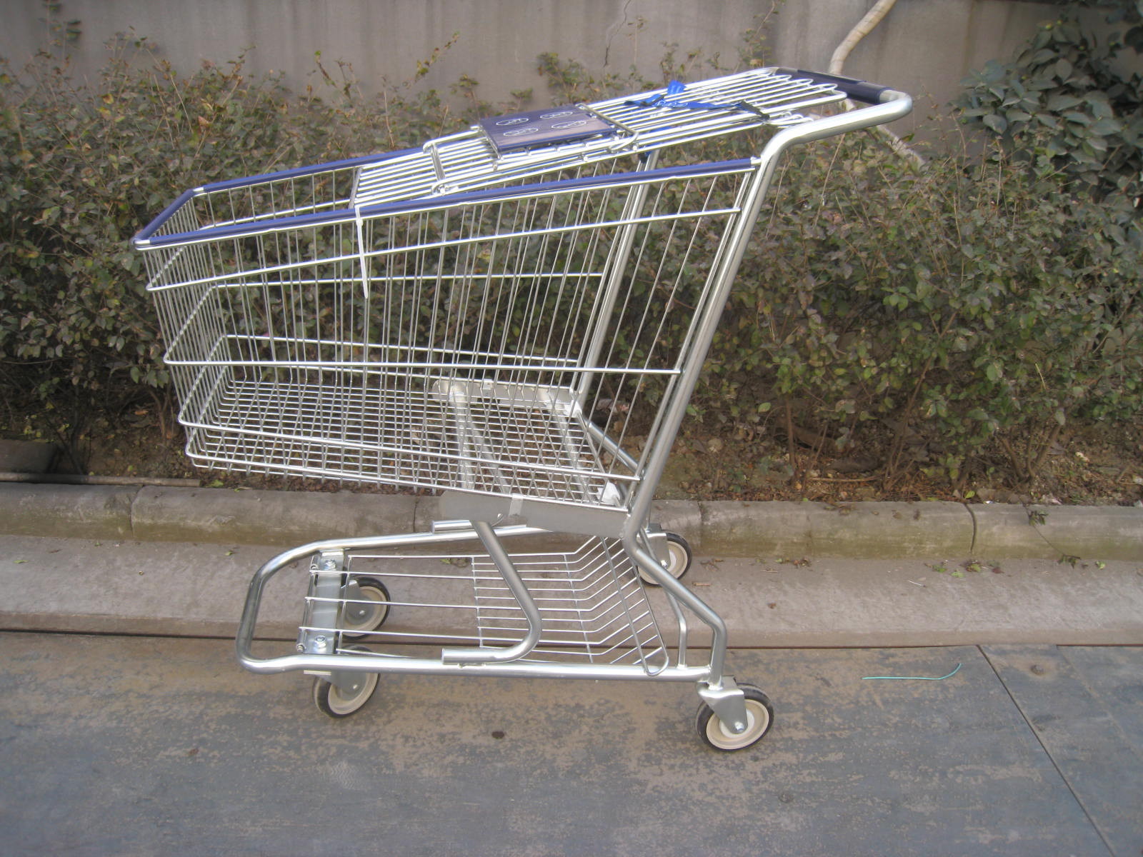 Professional Supermarket Shopping Trolleys Carts ISO9001 Certification