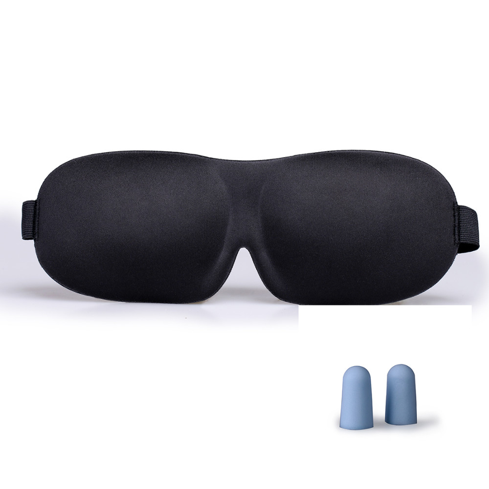 100% Blackout Sleep Mask , Soft Memory Foam Sleep Blindfold Eye Mask