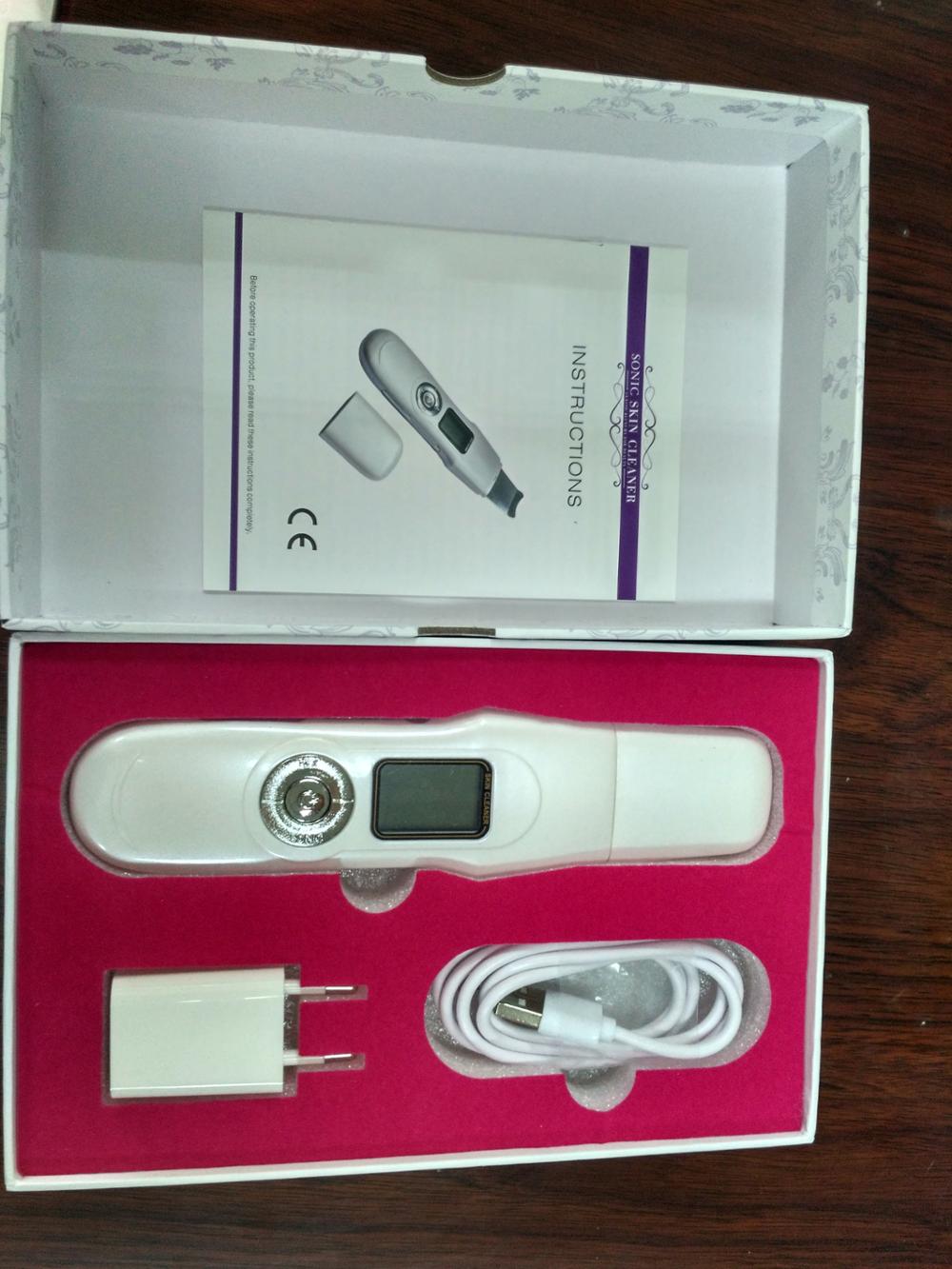 BF1210 Deep Clean Facial Beauty Device , Sonic Portable Ultrasonic Skin Scrubber