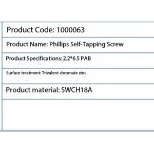 Industrial Customized Fasteners and Fixings Machine Thread Type for Customized
