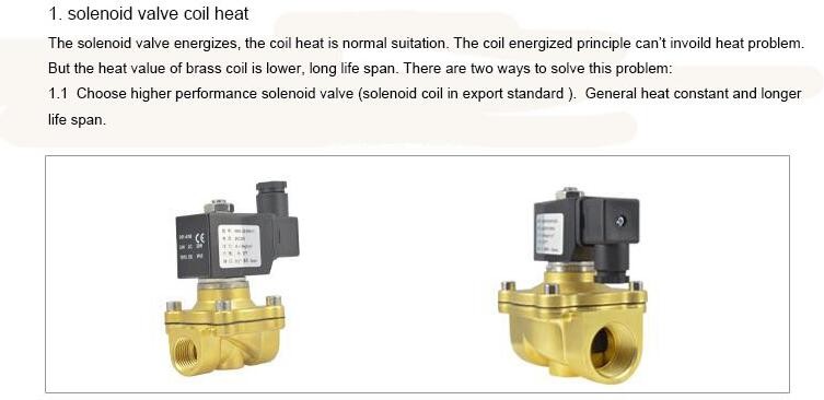 Direct Acting Normally Closed Electric Water Solenoid Valve 2 inch ac220v dc12v dn 50 valve