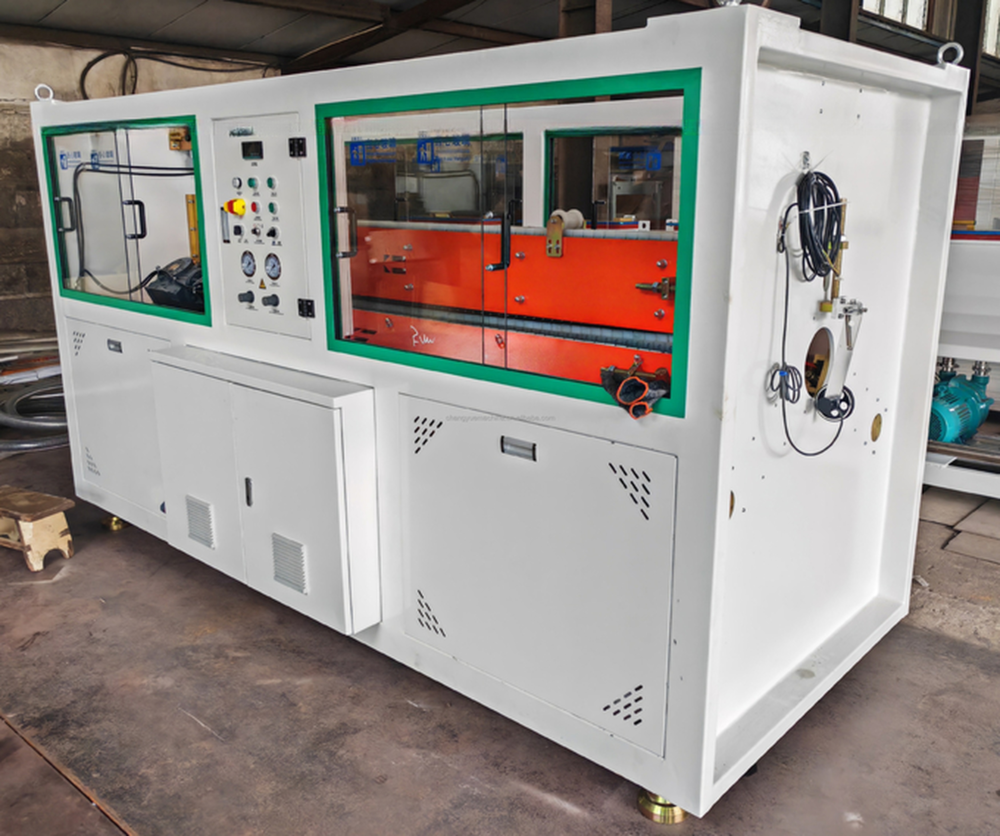 CHANGYUE Hot and Cold Water Supply PPR/PERT Extrusion Machine for Construction Works