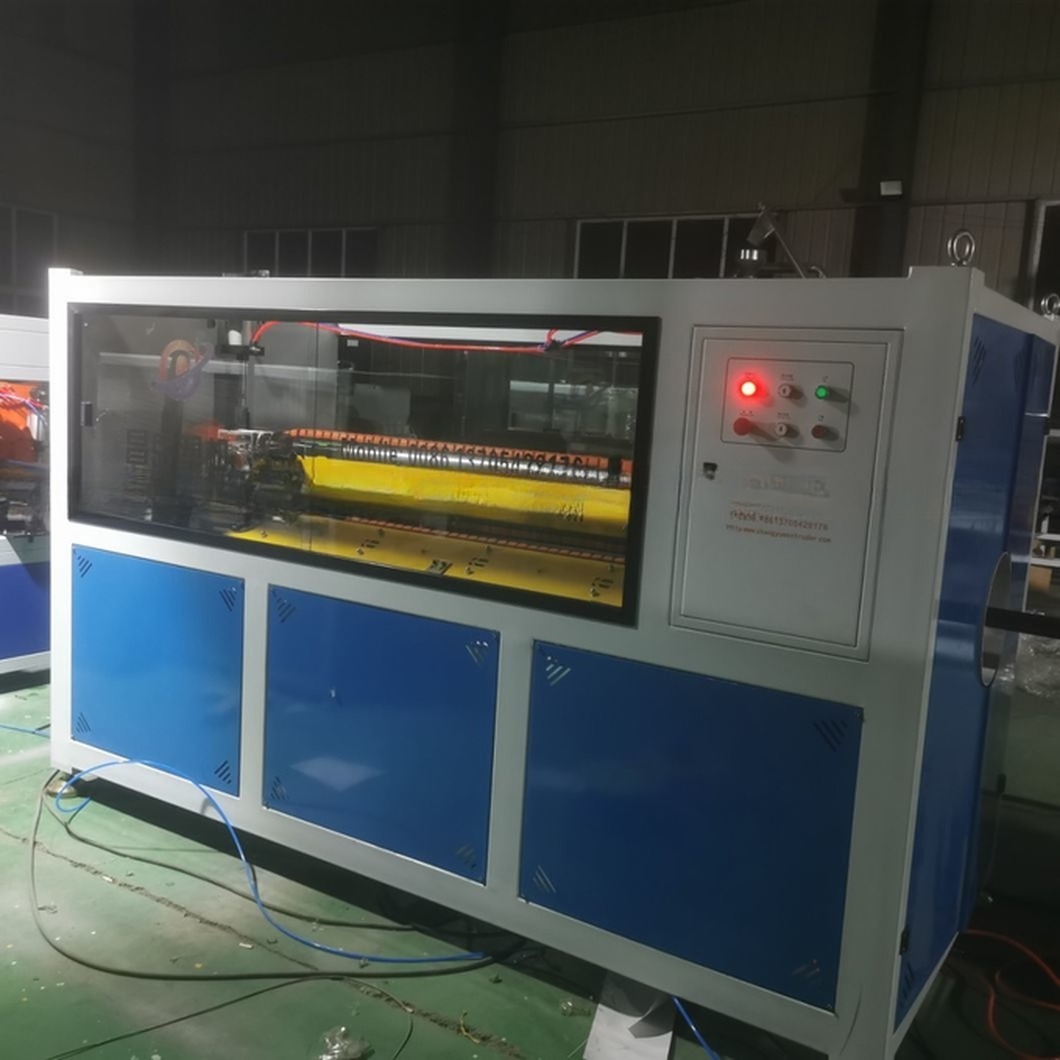 High Output HDPE PP Water Supply Pipe Extrusion Production Line 50-160 mm