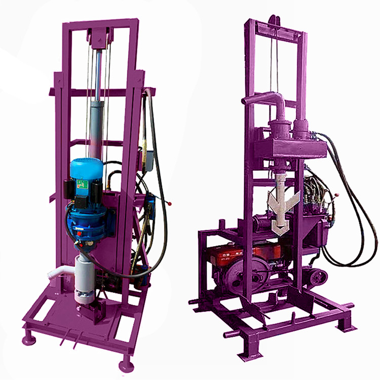 Rotary Water Drilling Rigs Portable Hydraulic Borehole Water Well Drilling Equipment