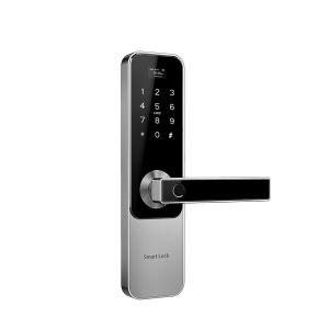 High Security Electric Fingerprint Door Lock Touch Digital Panel Code Door Lock