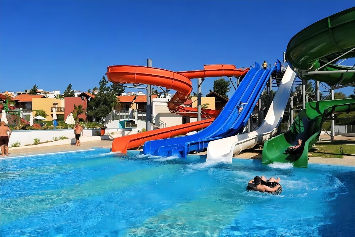 Above Ground Swimming Pool Fiberglass Slide Kids Water Amusement