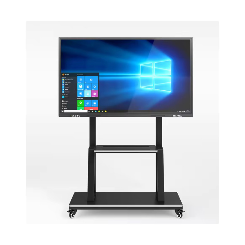 Finger Digital Whiteboard Touch Screen 65 Inch Interactive Teaching Board With Projector
