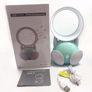 USB Handheld Robot Bladeless Fan Portable Chargeable Mini Bladeless Cooling Fan