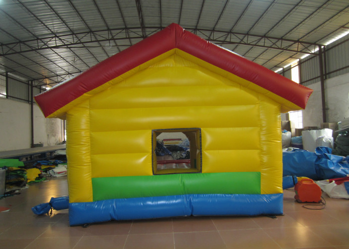 Little Size PVC Kids Inflatable Bounce House For Kindergarten / Farm Jump Bouncy Castles