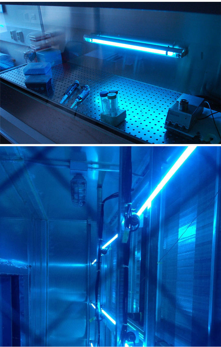 UVC Lamp G4T5 4W Double Ended Germicidal Sterilization Lamp G5 Base For Home Industry Use