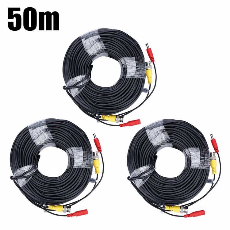 CUSTOM 5M 10M 20M Male Female Security Assembly RG59 Video BNC DC Power SDI CCTV Camera Cable