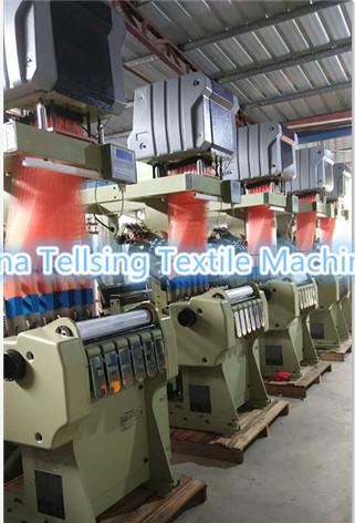 top quality jacquard needle loom for weaving logo tape of underwear, bra,