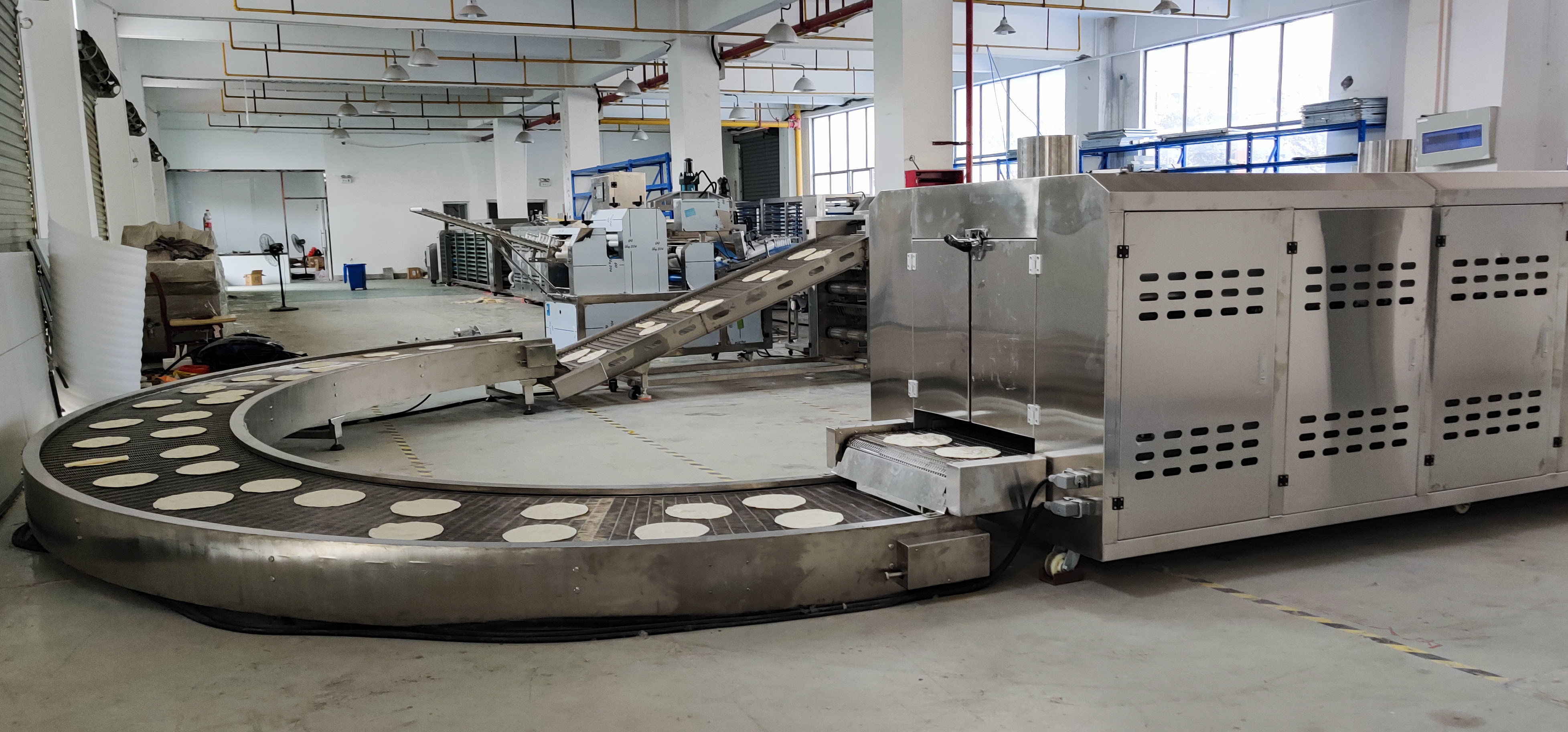 220V / 380V Alloy Steel Pita Production Line PLC Control System
