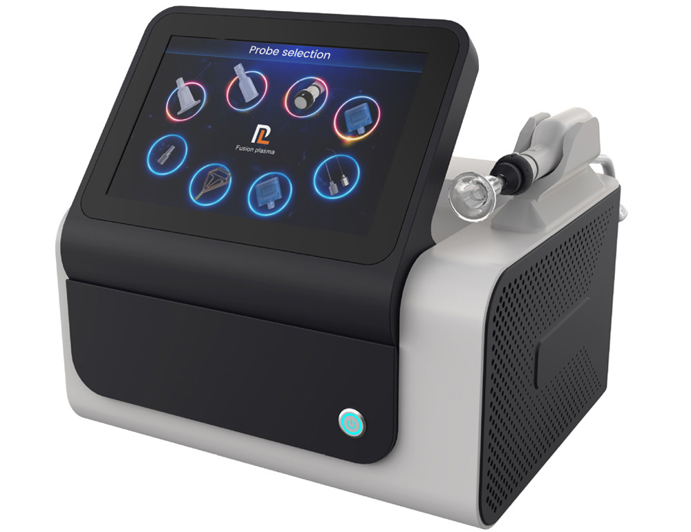 Fusion cold plasma facial tabletop beauty instrument Cold plasma anti-aging beauty salon.