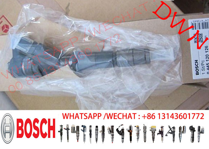 BOSCH GENUINE BRAND NEW injector 0445120126 0445120126 VA32G61-00010 for KOBELCO SK130-8 SK140-8