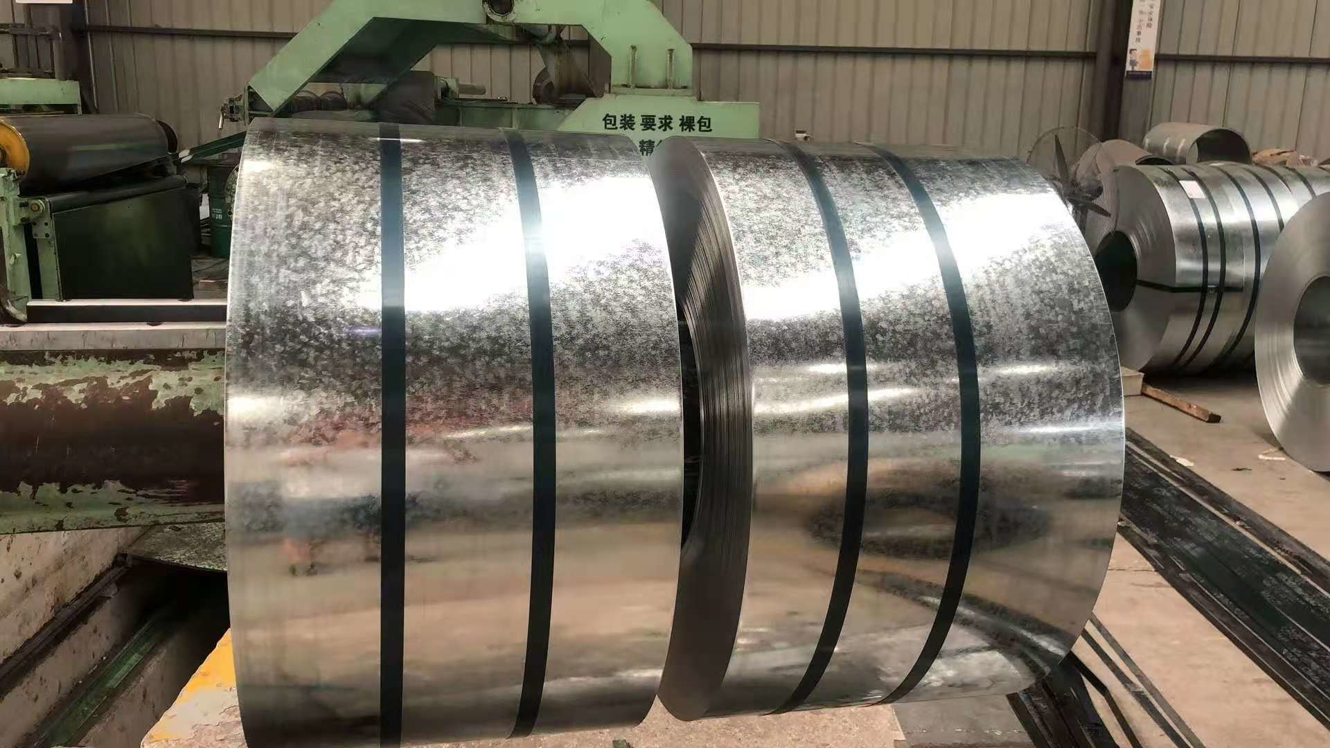 EN10147 ASTM A653 Hot Dip Galvanized Coils 0.5-3.0mmGalvanized Strips Galvanized Coated z80-z275
