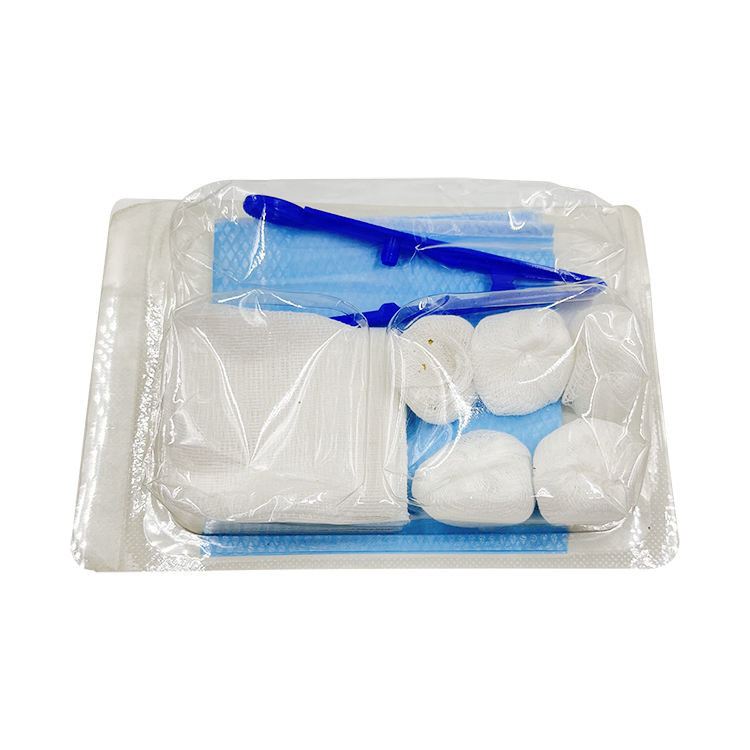 EO Sterilization Wound Dressing Pack SMS PE Sterile Dressing Packs