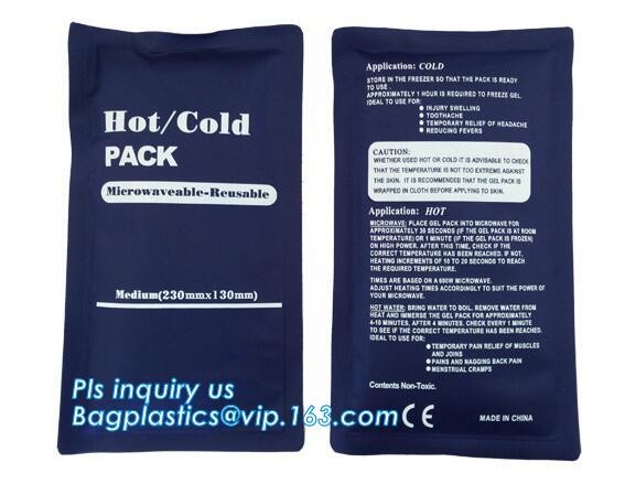 medical cooler ice bags pack, isposable Medical Care Instant Ice Pack&Instant Cold Pack, cooler ice bags pack plastic ic