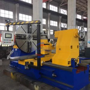 Standard Large Floor Type Lathe For Machining 2500mm Shipyard Propeller