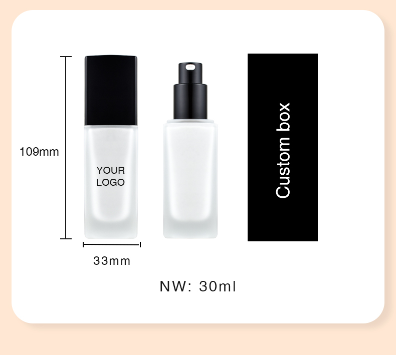 OEM / ODM Makeup Foundation Color Changing Foundation Full Coverage Waterproof Matte Foundation
