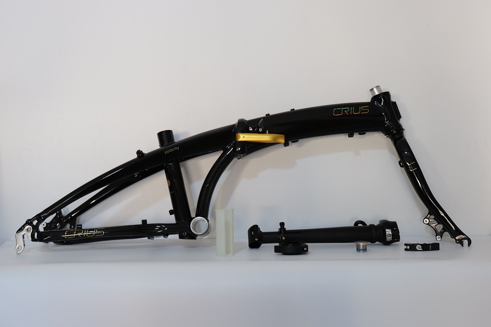 2900g Crius Ultralight Aluminum Alloy Bicycle Frame with V Brake and D Brake Velocity