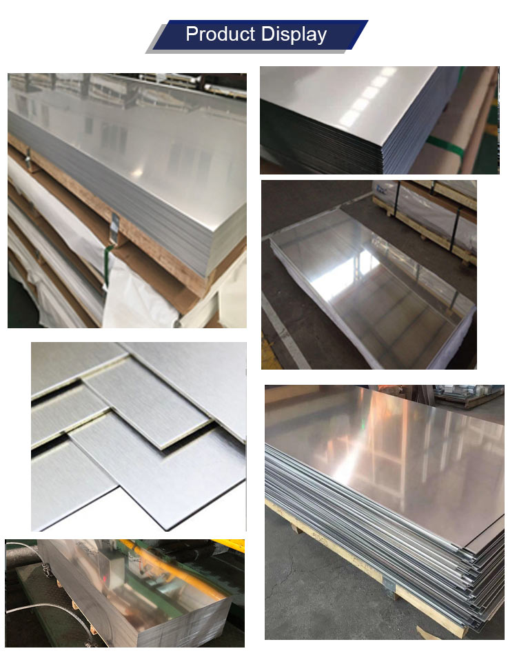 Jinhengsteel Cold Rolled Stainless Steel Sheet 304 0.3 - 3mm Thickness