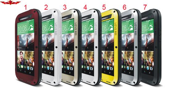 New Version Aluminum Dirtproof/Shockproof/Waterproof Case For HTC M8 High