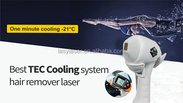 Vertical 808NM DPL Laser Hair Removal VCESL Face Rejuvenation Machine