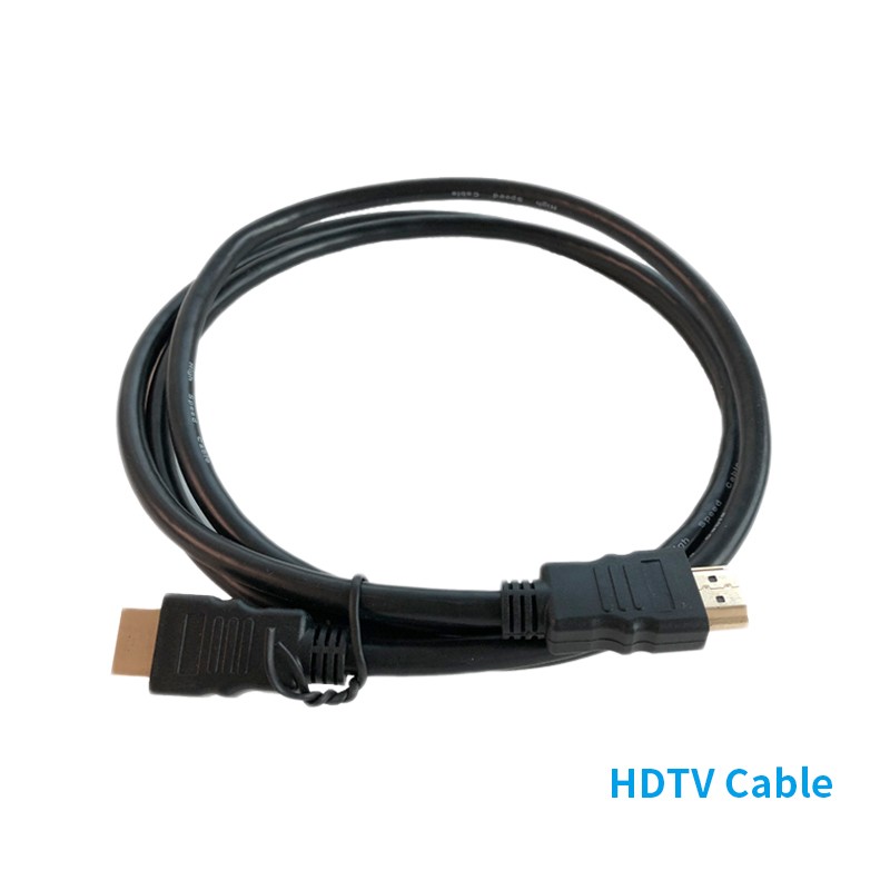 OEM Twisted HDTV Cable 1.5m 2m Golden Plated Supports Ethernet 3D 4K