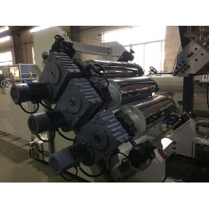 Single Layer PET Sheet Extrusion Line , Transparent Plastic Sheet Extrusion