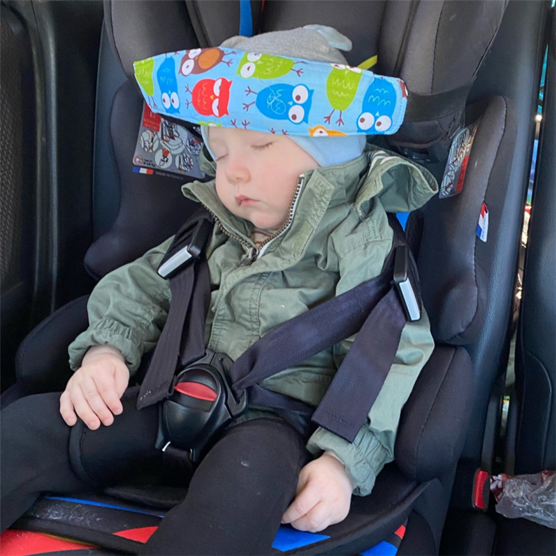 Customized Car Safety Children Fixing Band Car Seat Sleep Holder Kid Sleeping Head Support Belt Positioner Baby Holder Belt