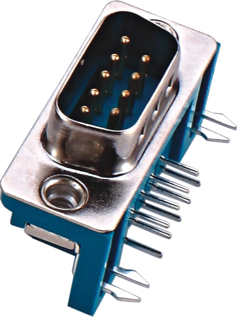  Female D Sub Connector High Density Class IO Connector 25mΩ Max Manufactures
