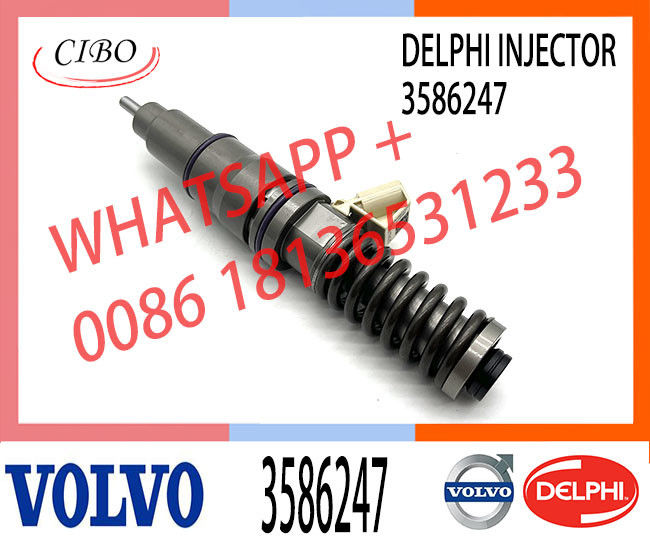 Diesel Fuel 2 Pins Injector BEBE4C15001 BEBE4C10001 Common Rail Injection Nozzle 3586247 For VOL 9.0 LITRE TRUCK