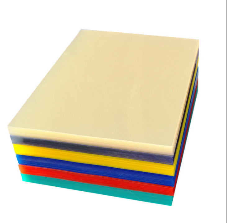 SGS 6mm Crystal A4 Pvc Wire Plastic Comb Binding For Cover Sheet