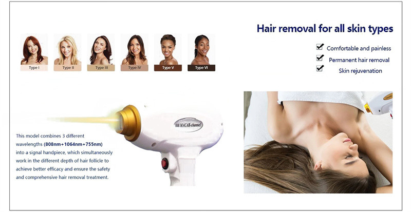 808nm Adjustable Pulse Diode Laser Machine For Hair Removal