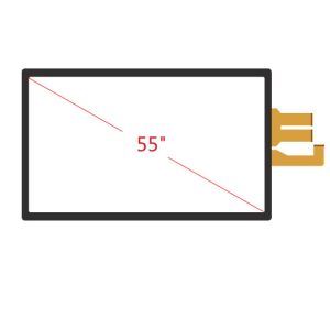 55" Custom Projective Capacitive Touch Screen Panel / Multi Touch Capacitive