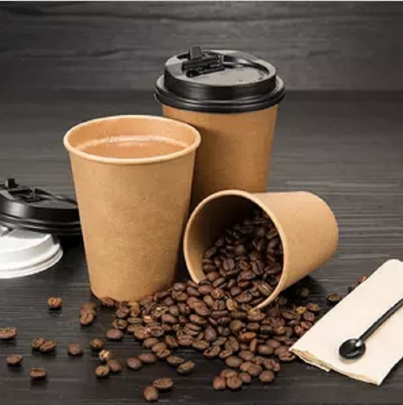 Fast Food Printed Disposable 26oz Personalized Paper Coffee Cups