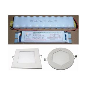 2700-6500K 1200-1300Lm Emergency LED Panel Light , led circular panel lights
